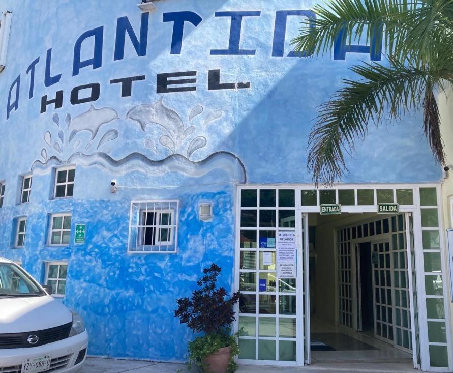 Hotel Atlantida Playa del Carmen Buitenkant foto